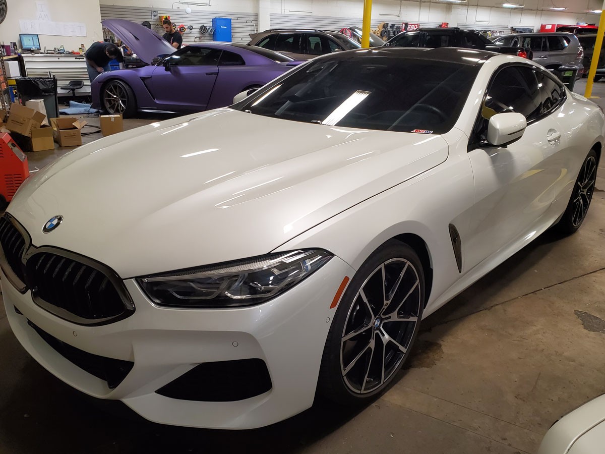 BMW M850i Full paint protection and ceramic tint
